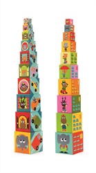 Djeco 10 cubes véhicules 