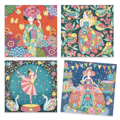 Djeco Set de bricolage sable pailleté "Daydream" (rêve)