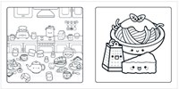 Big Balloon livre de coloriage Cozy livre de coloriage Jammie! pour enfants-3