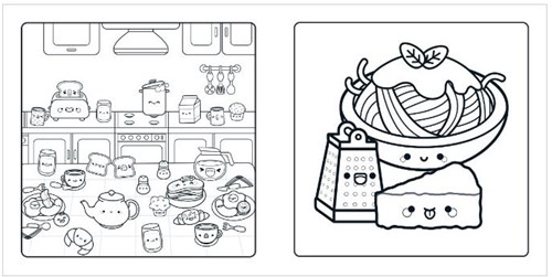Big Balloon livre de coloriage Cozy livre de coloriage Jammie! pour enfants-3
