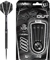Winmau fléchettes à pointe acier Blackout 24g tungstène professionnel