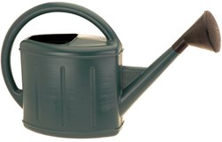 Arrosoir accessoire de jardin en plastique 11 litres vert avec pomme d’arrosage
