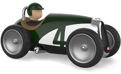 Baghera voiture jouet - Racing Car vert - voiture jouet design rétro