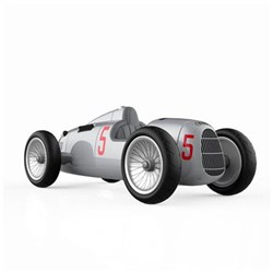 Baghera voiture jouet - Audi voiture de course argent cadeau enfant