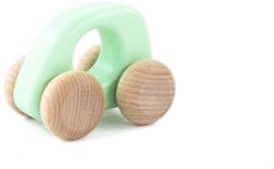 Bajo voiture jouet en bois Mini car - véhicule coloré et durable