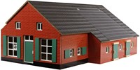Kids GLOBE ferme en bois jouet avec étable ferme échelle 1:32