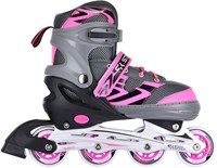 Skeelers Roze/Grijs, maat 33-36-2