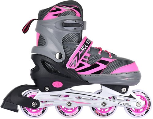 Skeelers Roze/Grijs, maat 33-36-2