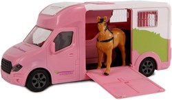 Kids Globe Die-cast Paardentruck Licht en Geluid 1:32