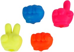 Balle anti-stress geste de la main jouet coloré anti-stress
