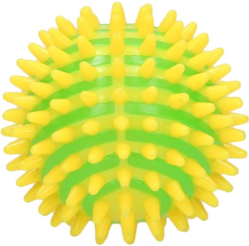 Balle rebondissante Spikey avec lumière - Jouet balle à pointes lumineuse-2