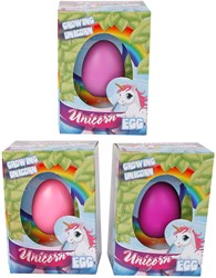 Oeuf jouet licorne magique à croissance surprise unicorn