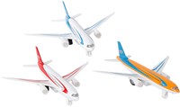 Avion jouet avec lumière et son - 2-Play die-cast à rétrofriction
