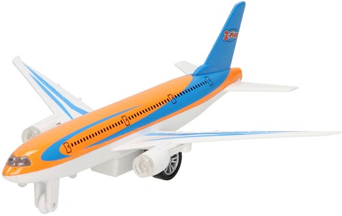 Avion jouet avec lumière et son - 2-Play die-cast à rétrofriction-3