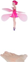 Poupée fée volante glamour 16,5cm jouet magique rechargeable USB-3
