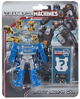 Jouet Voiture Robot - Transformachines - 9,5cm - Multicolore-2