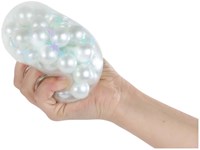 Balle antistress crépitante perles jouet multicolore 9,5cm balle anti-stress-2