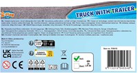 Camion jouet remorque citerne friction lumière son 2-Play 38cm-3