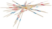 Jeu Mikado en bois XXL 75cm avec housse - 31 pièces - jeu de société-2