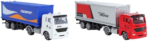 Camion jouet Die-cast 12cm camion coloré pour enfants-2