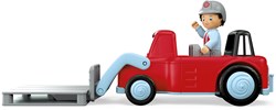 Toddys chariot élévateur jouet Willy Worky - chargeur de ferme - plastique