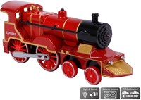 Locomotive jouet die-cast avec lumière et son, 14cm, train à rétrofriction-3