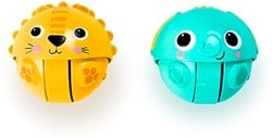 Bright Starts jouet Giggables Roll & Chase Pals - jouet interactif