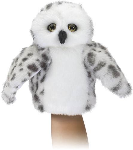 Folkmanis Little Snowy Owl