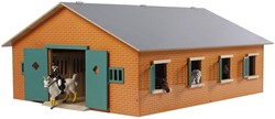 Kids Globe Paardenstal met 7 paardenboxen (1:24)
