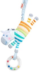 Haba figurine suspendue zèbre jouet bébé peluche Haba Hangfiguur Zebra