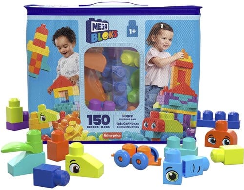 Mega Bloks - Grote Bouwtas 150st