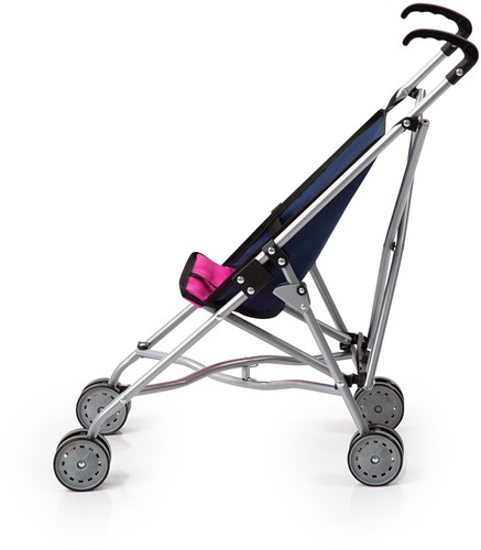 Bayer Chic 2000 poussette poupée bleu licorne - landau jouet solide-3