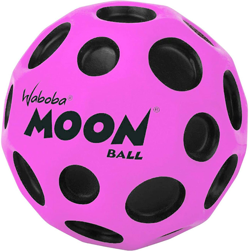Waboba Moon Ball - Rose - 63mm jouet rebondissant