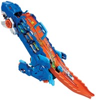 Hot Wheels voiture jouet Ultimate Hauler - Camion T-Rex coffret de jeu-3