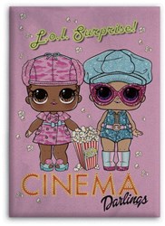 L.O.L. Surprise plaid polaire - couverture enfant - 110x140cm - multicolore