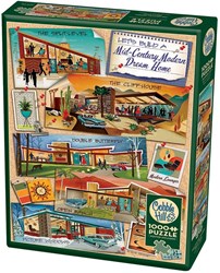 Cobble Hill puzzle 1000 pièces maison moderne mi-siècle puzzle