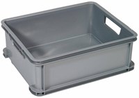 Curver boîte de rangement Unibox Classic medium gris 20L empilable plastique