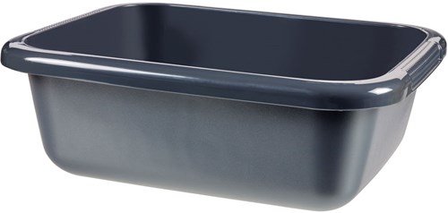Curver bassine vaisselle plastique rectangulaire 9L anthracite évier