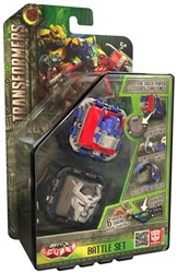Vedes Transformers Battle Cube Optimus Prime VS Scourge Set de Figurines