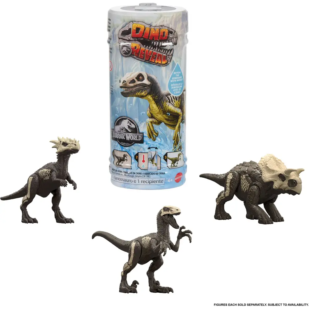 Mattel jouet dinosaure Jurassic World - assortiment Dino Reveal