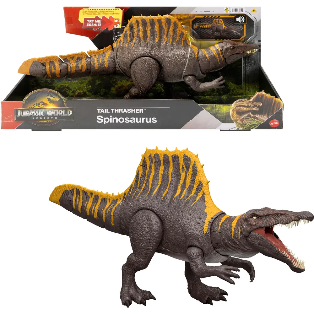 Mattel Jurassic World figurine Spinosaurus - Jouet dinosaure