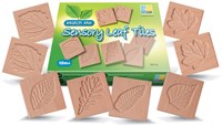 Yellow Door jouet sensoriel tuiles en bois feuilles jeu éducatif