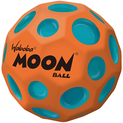 Waboba jouet balle rebondissante Martian Moon Ball Hyper Orange 63mm
