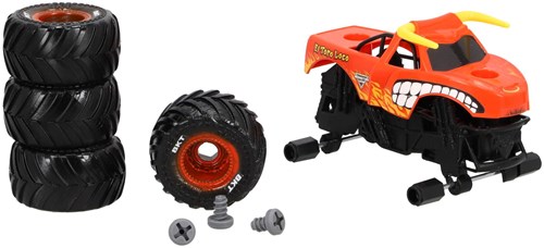Hot Wheels jouet monster truck Monster Jam Mechanix El Toro Loco 1:32-3