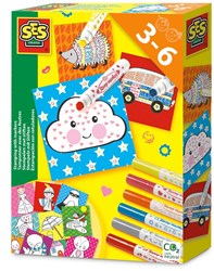 Ses feutres tampons - kit créatif pour enfants