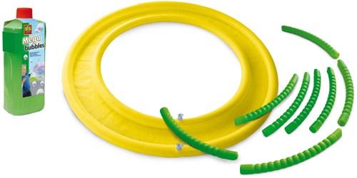 Ses bulles de savon Mega Bubble set avec anneau gonflable et solution-2