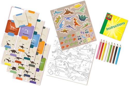 Ses coffret dinosaures jouet éducatif apprendre les dinosaures-2