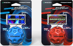 Waboba balle rebondissante LED jouet - bleu - balle lumineuse