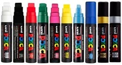 Planet Happy - Merk Posca stiften 17K
