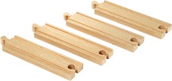 BRIO Rails moyens droits - 144 mm - 33335